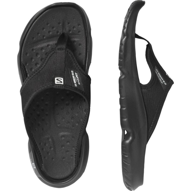 Chanclas Salomon Reelax Break 5.0 Hombre Negros | MX NVQJ156